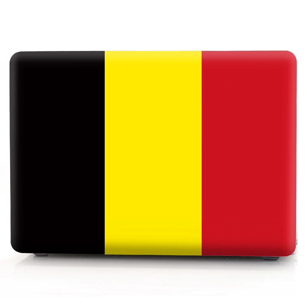 Belgium Чехол для ноутбука Macbook Air Pro 13 15 Touch bar для Mac Book Air Pro retina 11 12 13 15 дюймов жесткий чехол с национальным флагом - Цвет: Belgium
