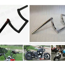 Мотоцикл 7/" 22 мм Драг руль Z баров для Yamaha Vstar 400 650 1100 1300 Virago Xv 250 535 750 1100 Road Star Custom
