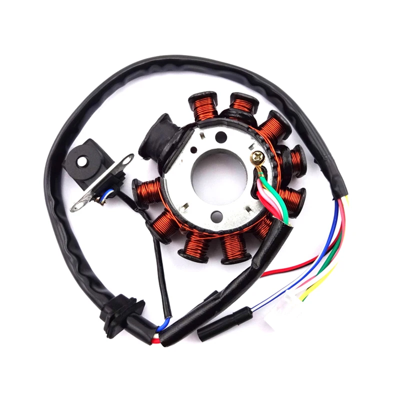 XLSION 11 полюсные катушки статора зажигания магнето для GY6 125cc 150cc 157QMJ мопед скутер