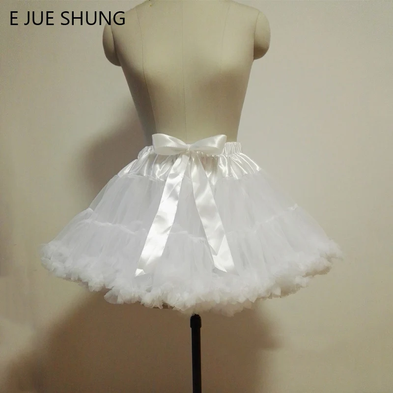 Бальное платье E JUE SHUNG Нижняя юбка короткое подъюбник Лолита балетная пачка