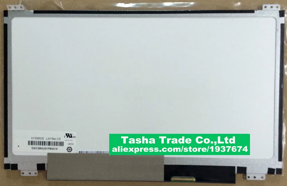 

N133BGE-L41 Rev.C3 Original 13.3" Laptop LED LCD Screen For ASUS S300CA Slim Panel