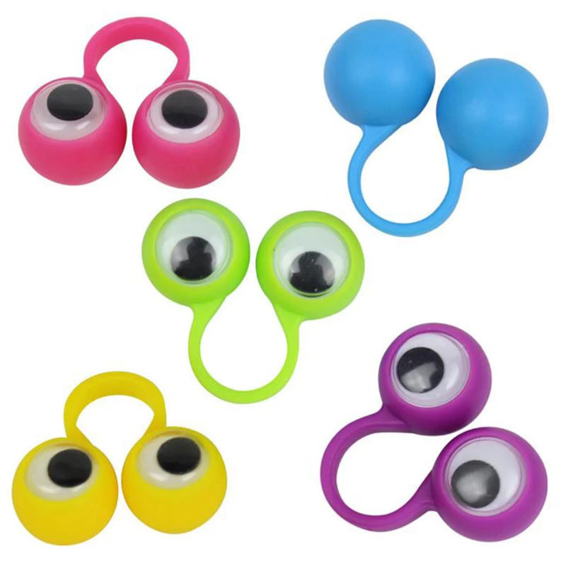 5 шт. детская игрушка головоломка с пальцами Детские вечерние кольца большими