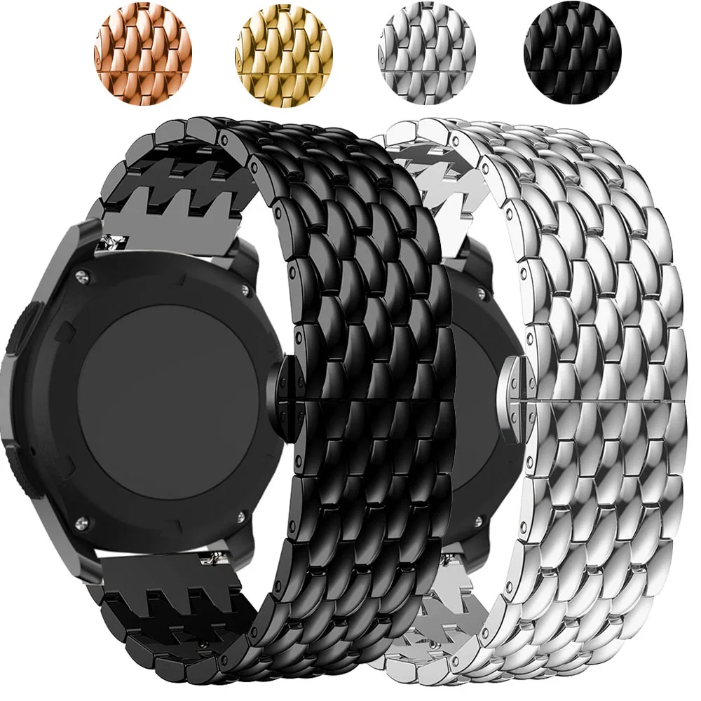 Ремешок из нержавеющей стали для часов Huami Amazfit GTR 47 мм сменный металлический
