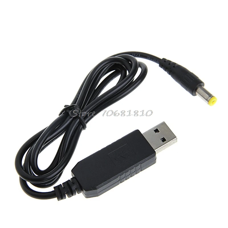 DCDC USB 9 В/12 В DC разъем 5 мм x 2 1 модуль питания штепсельный преобразователь кабель