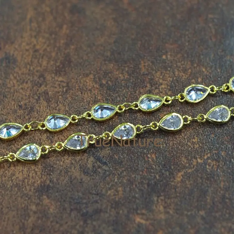 Медные паяльные цепочки для сварки в форме капли воды цепочка из паяных