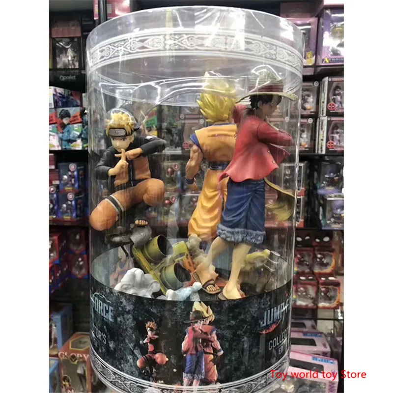 Японская манга прыжок герой Легенда большая Три статуя DRAGON BALL Сон Гоку Наруто