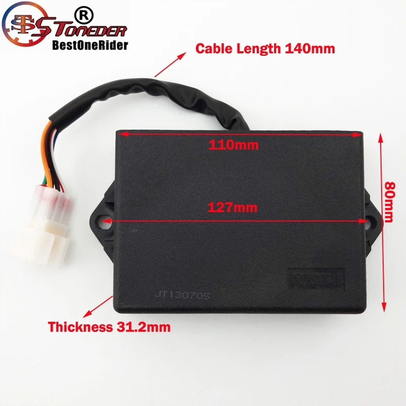 STONEDER OEM 5 контактов 400cc зажигание квадроцикла CDI Box для китайского