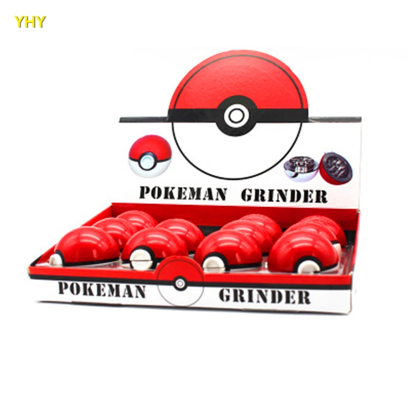 Бесплатная доставка Последние Pokeball шлифовальные машины 55 мм травы цинковый