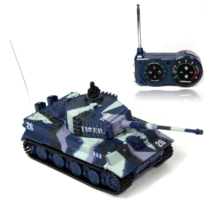 ECRODA сток совершенно новый Тигр RC боевой танк 14CH 1:72 Масштаб пульт дистанционного