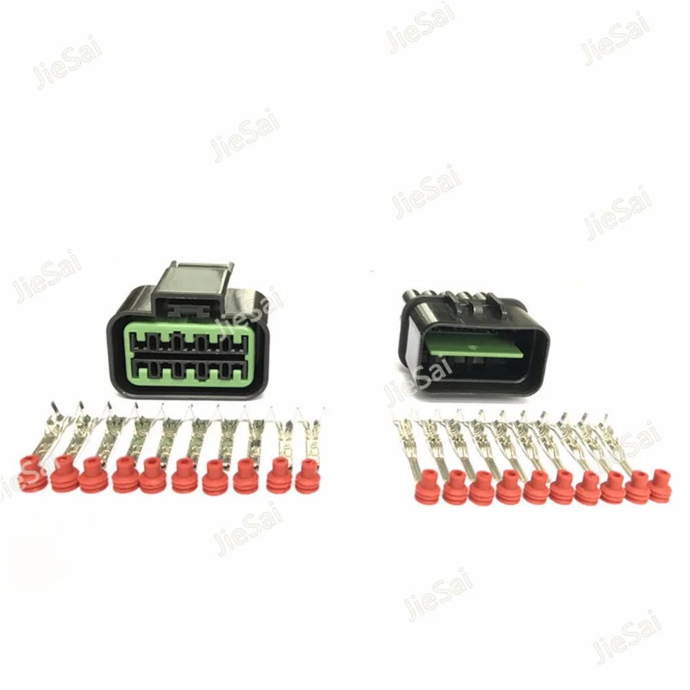 

10 Pin Automotive Connector Female Male KUM Waterproof Auto Plug PB625-10027 PB621-10020