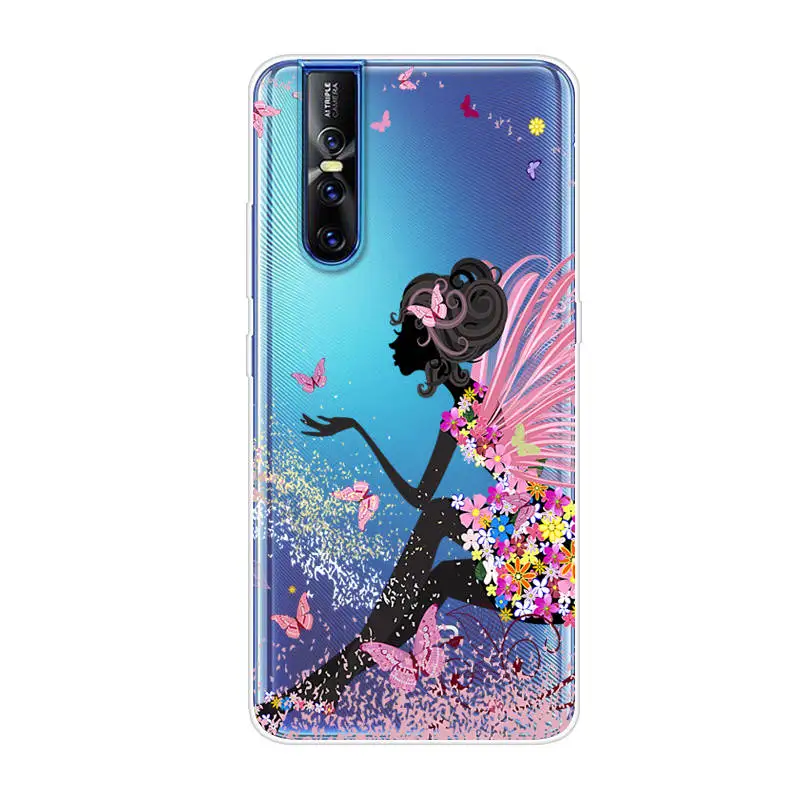 VIVO V15 Pro Чехол силиконовый мягкий ТПУ чехол для задней панели телефона V15Pro V 15 VIVOV15