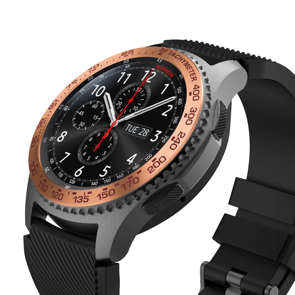 Металлический ободок для gear S3 Frontier/классический защитный ободок для samsung Galaxy Watch 46 мм чехол для часов аксессуары для ремешка