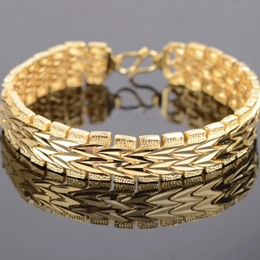 Модные мужские и женские браслеты с золотым наполнителем|fashion men bracelet|men braceletmen
