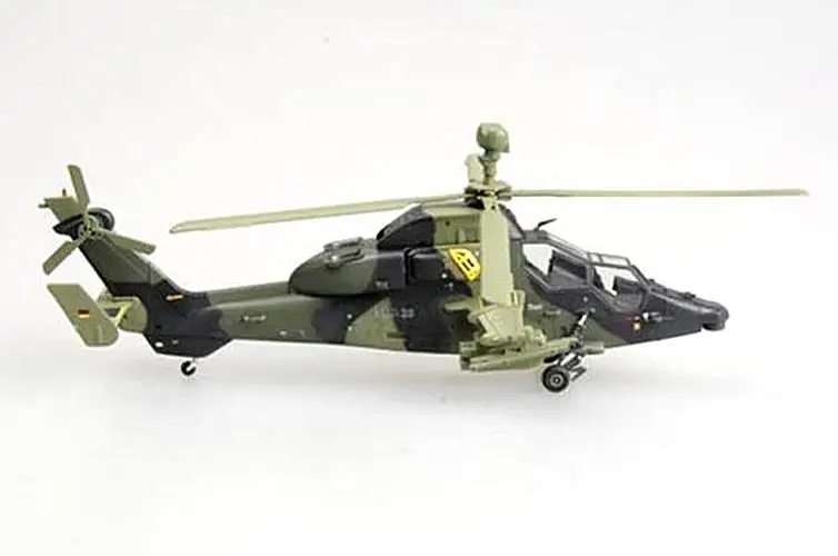 Германия Eurocopter Tiger 1/72 готовый вертолет легкая модель без литья под давлением| |