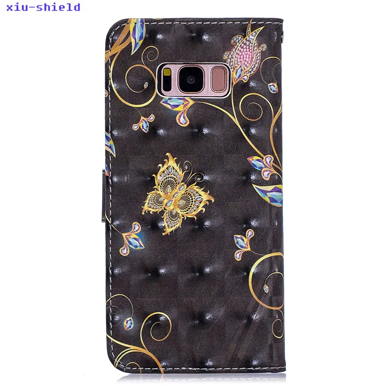 for Samsung Galaxy S8 Case SM-G9500 G9508 G950A G950F sm-g950fd S 8 G950U G950U1 G950W G950 Flip Phone cover | Мобильные телефоны и