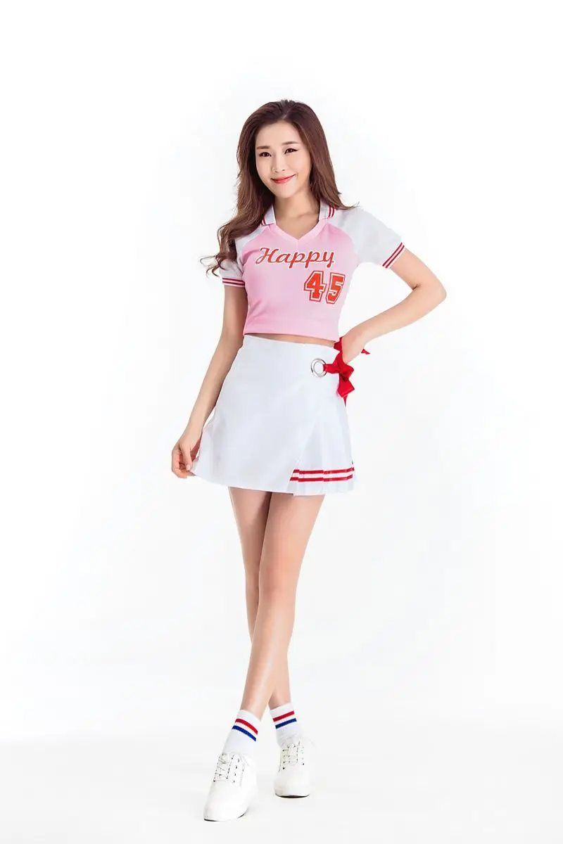 Костюм Черлидинга Cosmos для девочек студенческий спортивный костюм Disfraz Mujer Varsity