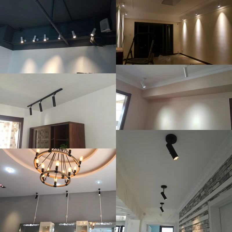 Потолочные светильники для коридора лампы освещения шкафа витрина магазина