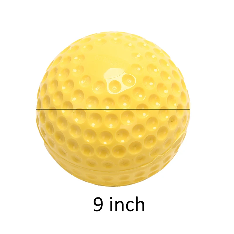 Тренировочные бейсбольные мячи 9 дюймов сверхлегкие нетоксичные безвкусовые