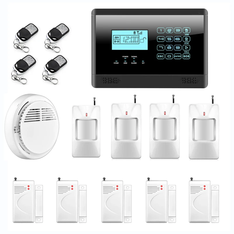 Беспроводной GSM SMS ТЕКСТ Главная Охранной Сигнализации Системы пульт