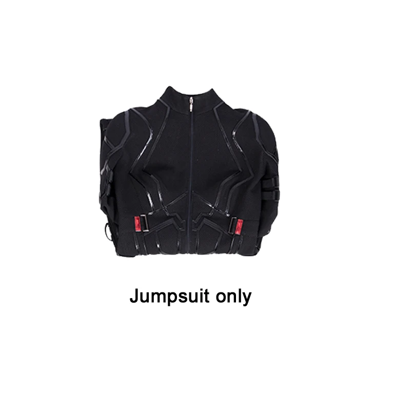Jumpsuit only Мстители эндшпиль Черная Вдова косплей костюм на Хэллоуин женские костюмы Мстители 4 Наташа ромаофф костюм Черная Вдова комбинезон - Цвет: Jumpsuit only