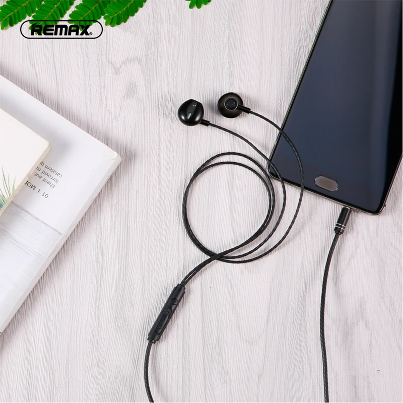 Оригинальные проводные наушники Remax 711in Ear Высококачественная стереогарнитура
