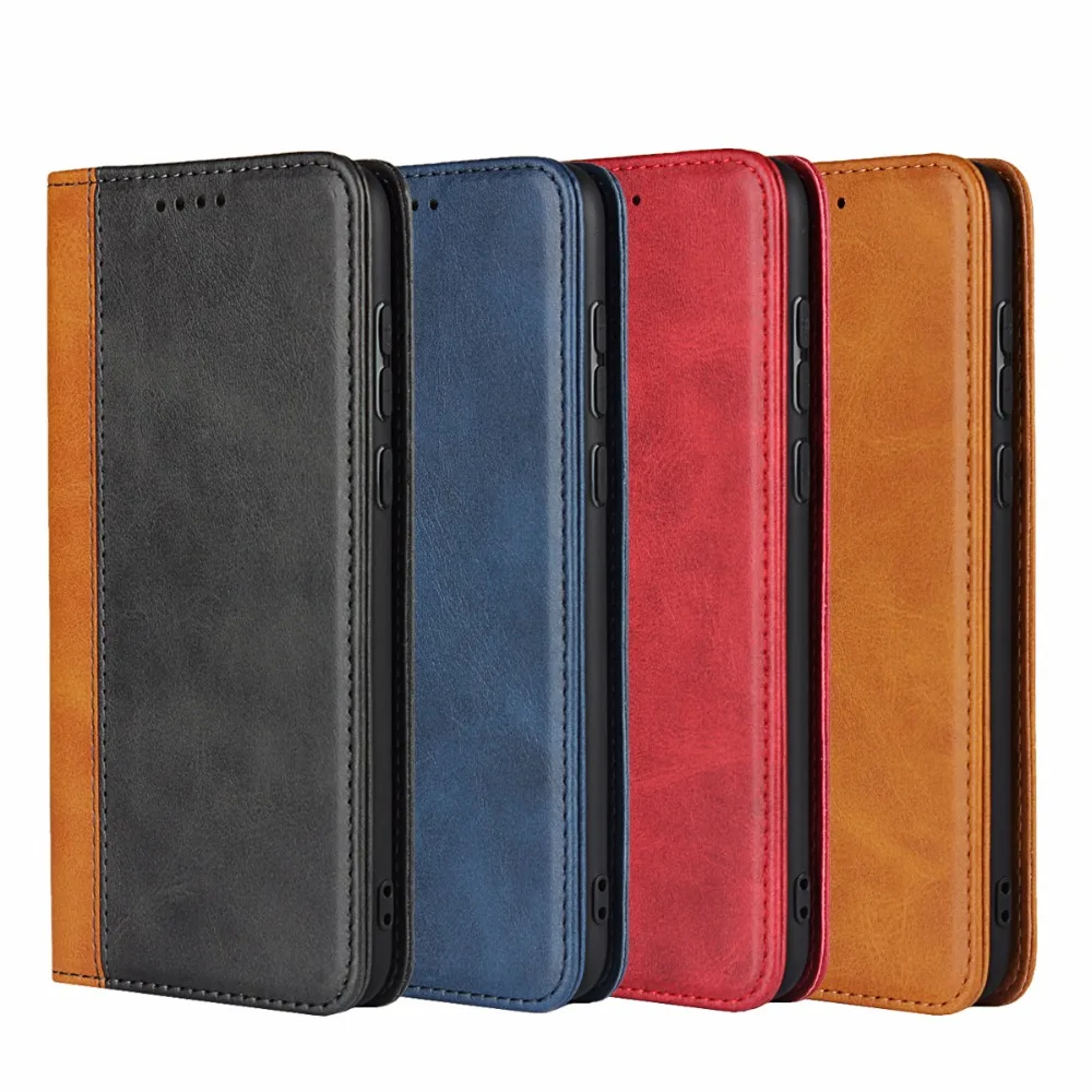 Чехол для huawei P Smart Enjoy 7 S кожаный чехол 5 65 &quotоткидной Кошелек Coque чехлы