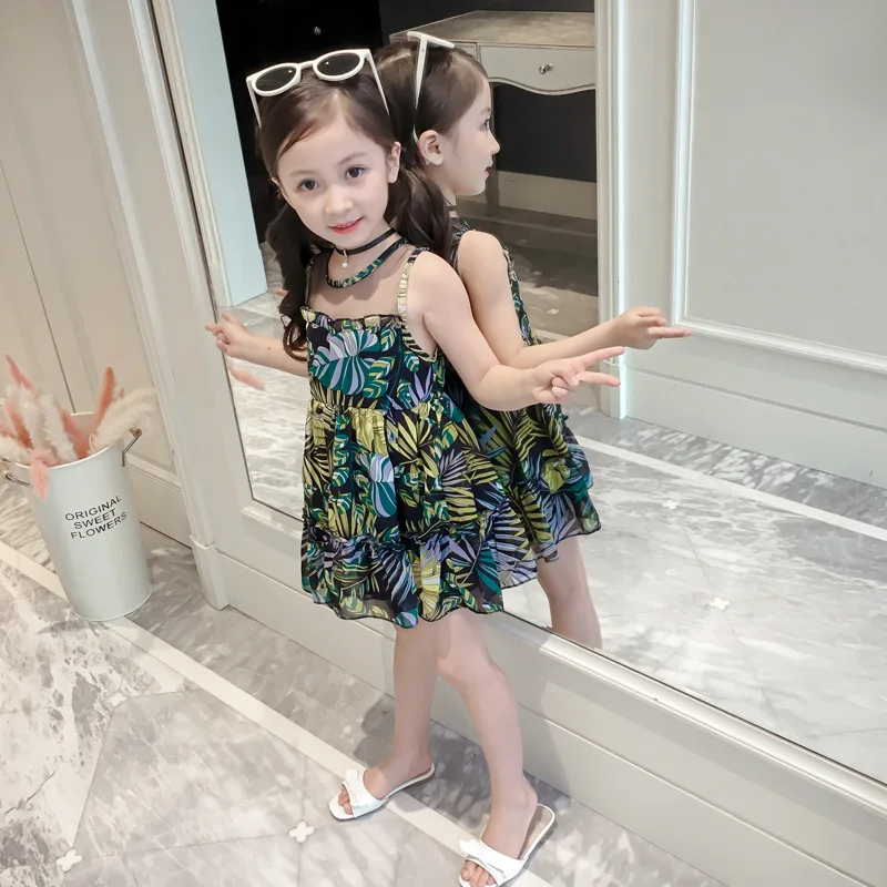 Платье для девочек AiLe Rabbit новинка 2018 детское летнее красивое платье принцессы XT395