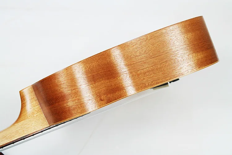 Акустическая мини гитара укулеле 23 дюйма гриф из палисандра 4 струны резец ели