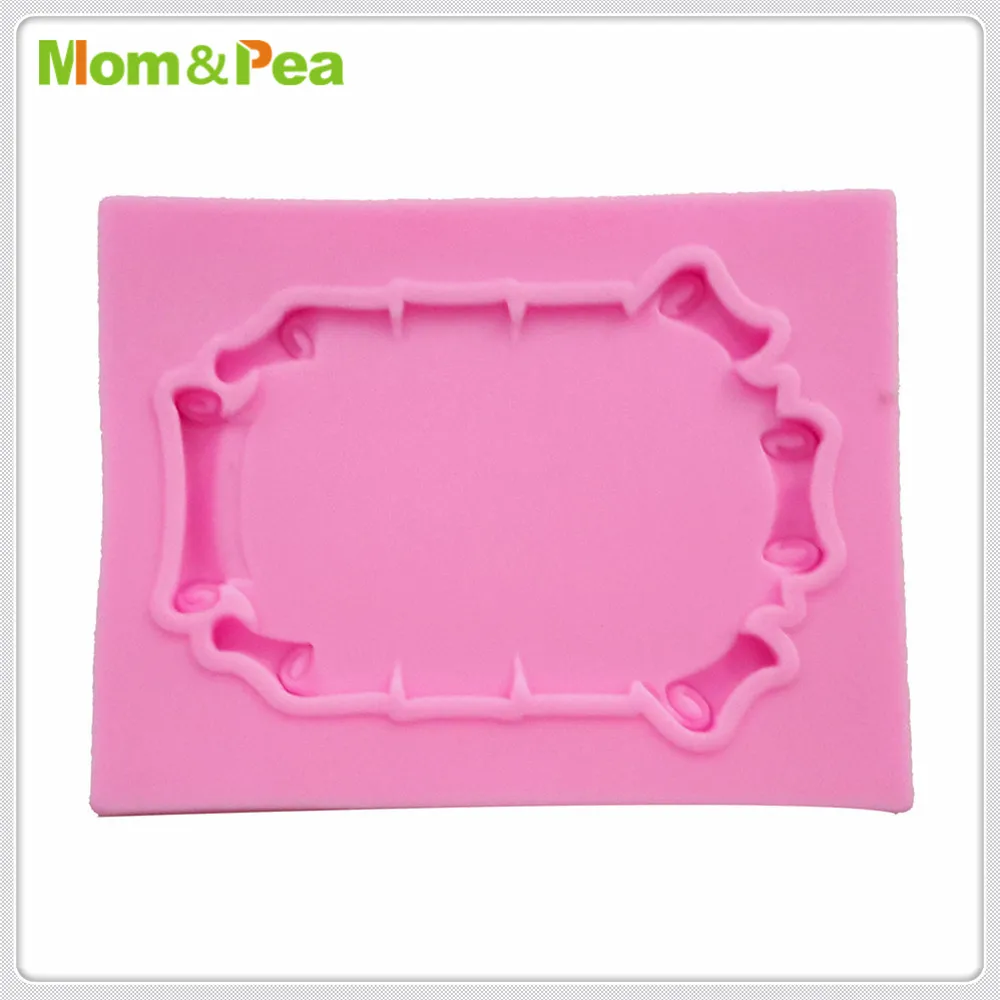 Зеркальная силиконовая форма Mom &amp Pea MPA1884 Сахарная паста 3D помадка украшение