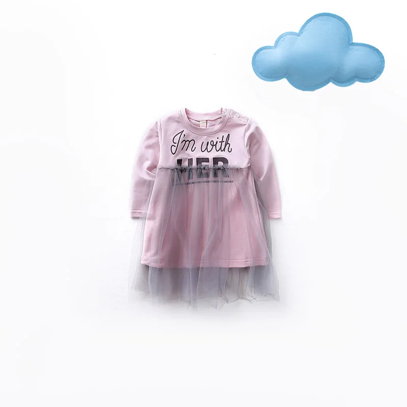 Новое поступление 2017 года Модная одежда для детей Детская мода Платья женщин