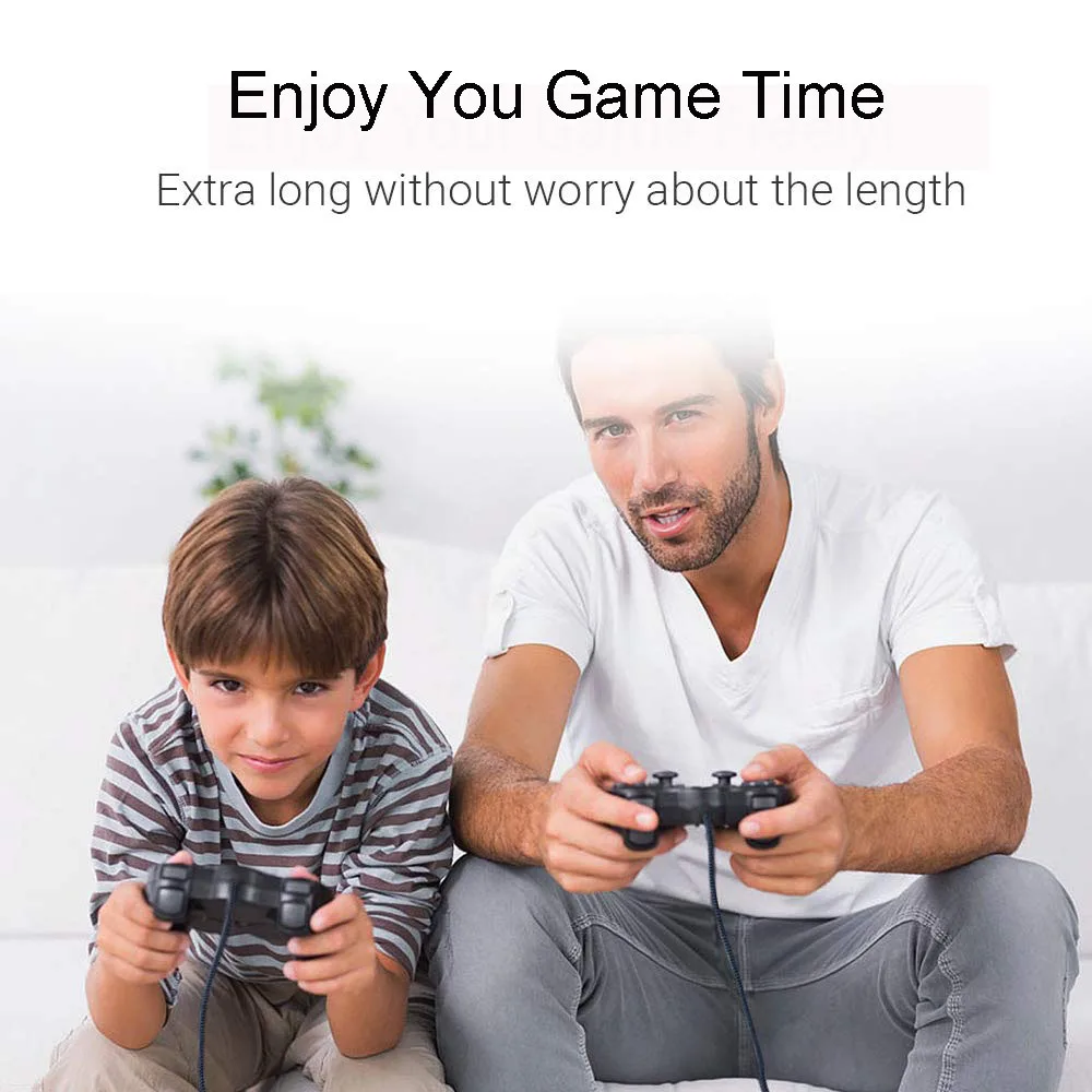Сверхдлинный телефон для геймпада PS4 3 м кабель зарядки Sony Playstation 4 Xbox One
