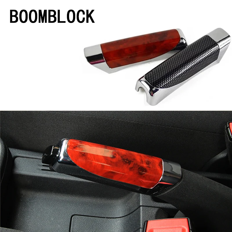 BOOMBLOCK Car Covers Hand Brake Carbon Fiber Styling For Inifiniti Kia Rio 3 K2 Sportage Ceed Ford Fiesta Mondeo Suzuki Swift | Автомобили