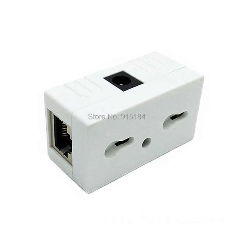 10 шт./партия адаптер питания RJ45 12 В 1 А | Безопасность и защита