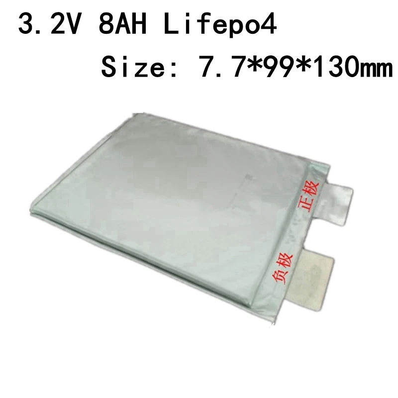 4 шт. фирменные батареи Lifepo4 3 2 В 8 Ач в 8000 мАч а не 7 9 10 для упаковки Diy Power 7799130 12