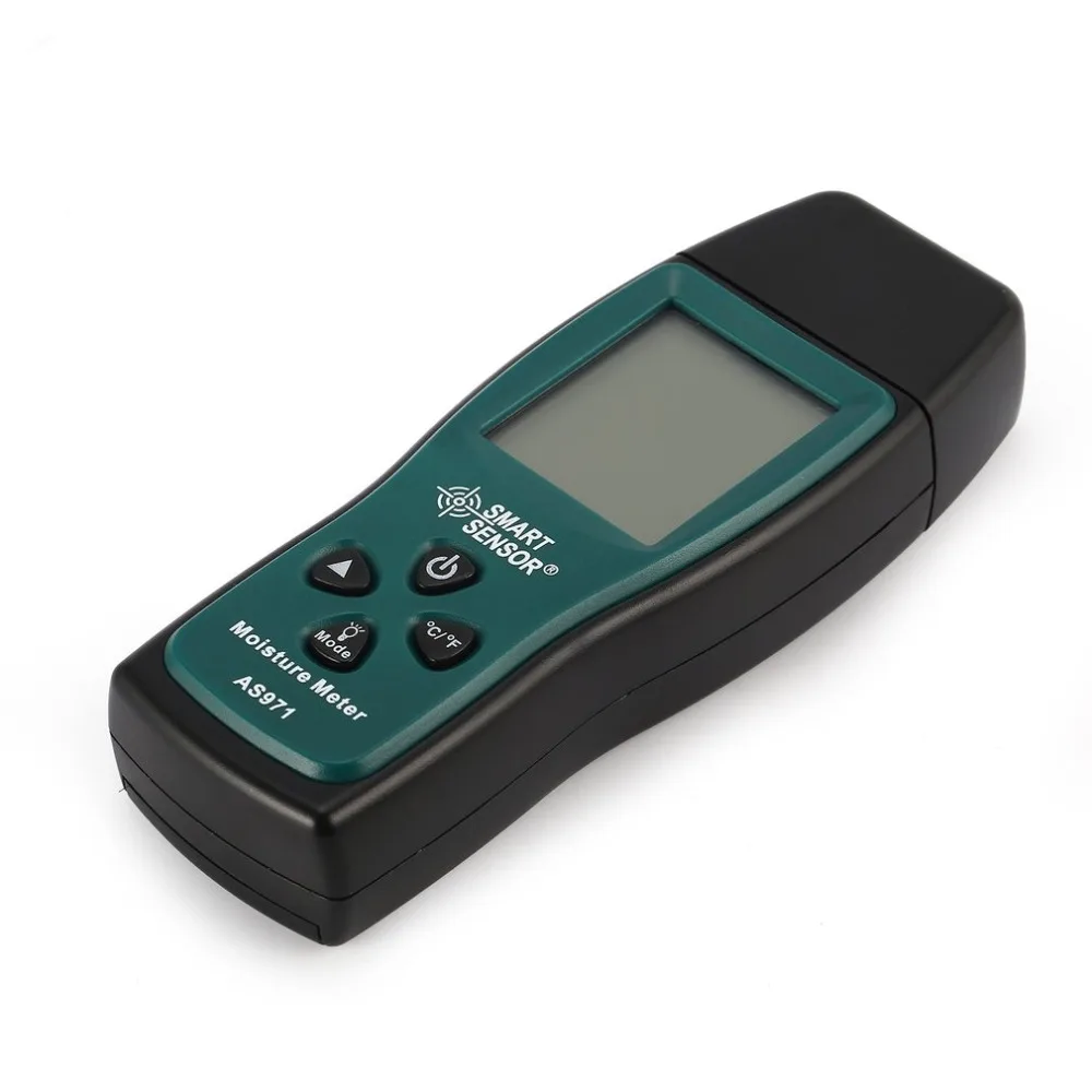 SMART SENSOR Moisture Meters Wood Hygrometer Digital Meter Tester Timber Damp Detector Humidity wall analyzer Range 2%~70% | Инструменты
