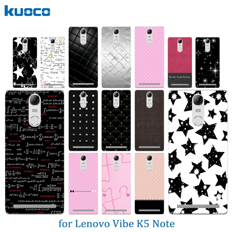 Чехол для телефона Lenovo K5 Note A7020 с цветным рисунком 5 дюймов мягкий силиконовый
