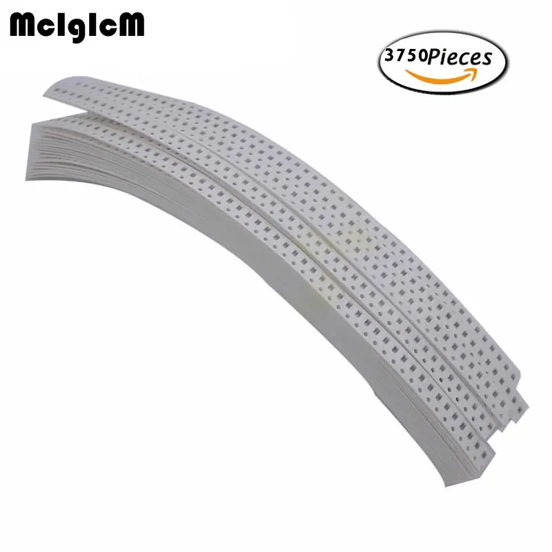 MCIGICM 200 шт. SMD exclusion 0603 8P4R 2*4P сетевая резисторная матрица 0 Ом~ 910 Ом, 1K Ом~ 910K Ом