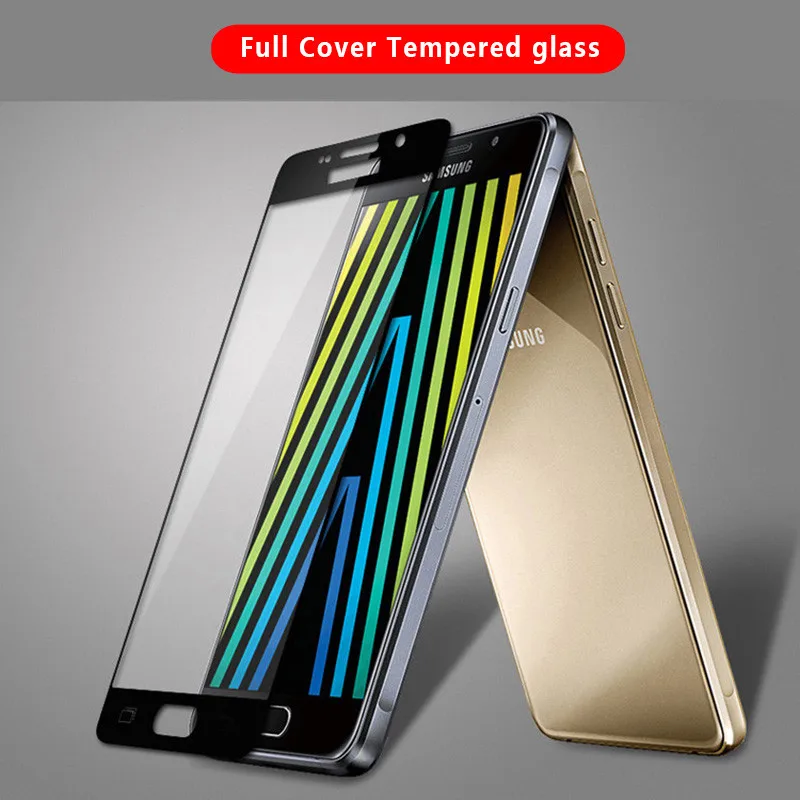Полноразмерное 3d стекло NFH для Samsung Galaxy A5 A3 A7 2016 3 D Защитная пленка экрана A510 A310 A710