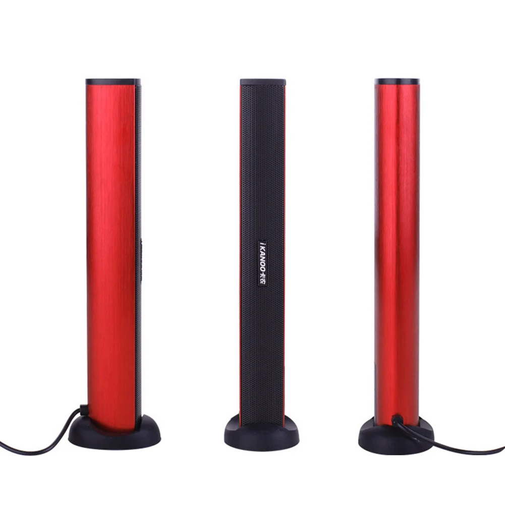 IKANOO N12 Портативный USB проводной динамик стерео музыкальный плеер для ноутбука портативный USB проводной динамик стерео