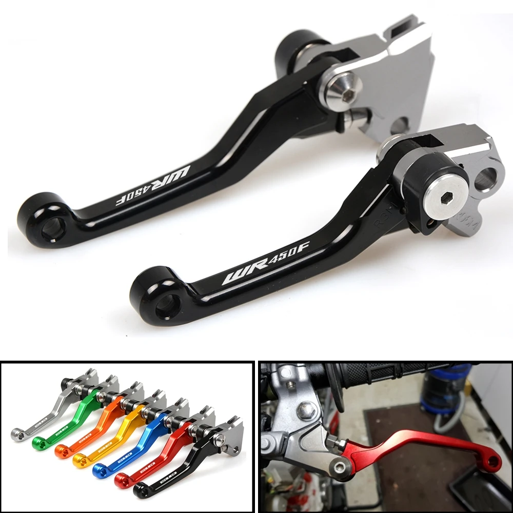 Для YAMAHA WR450F WR 450F 450 F 2001-2015 2002 2003 2004 2005 2006 2007 рычаги сцепления поворотного тормоза CNC