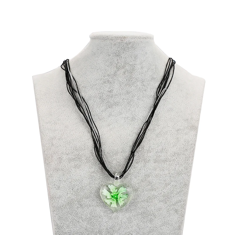 Ожерелье с кристаллами и стразами ожерелье цветочным принтом | Украшения