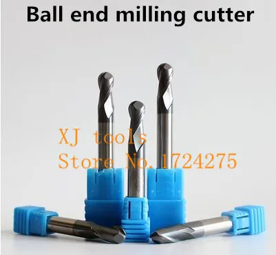 Бесплатная доставка 3 шт. * 2F-R0.5 R0.75 R1.0 фреза из сплава Гравировальный нож с ЧПУ