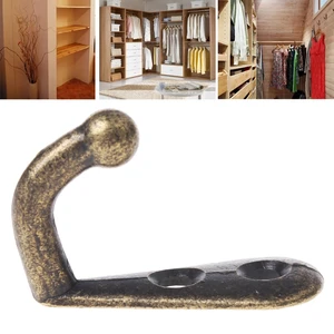 Крючок для одежды в стиле ретро для домашнего использования, настенный органайзер для шляп, сумок, пальто, вешалка для дверей, винтажные вешалки для хранения одежды, гардероба, 5 шт.