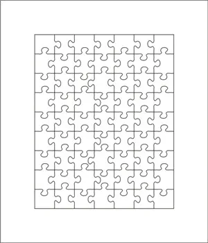 Пазл 8 &quotx 10&quot-63 шт. | Дом и сад