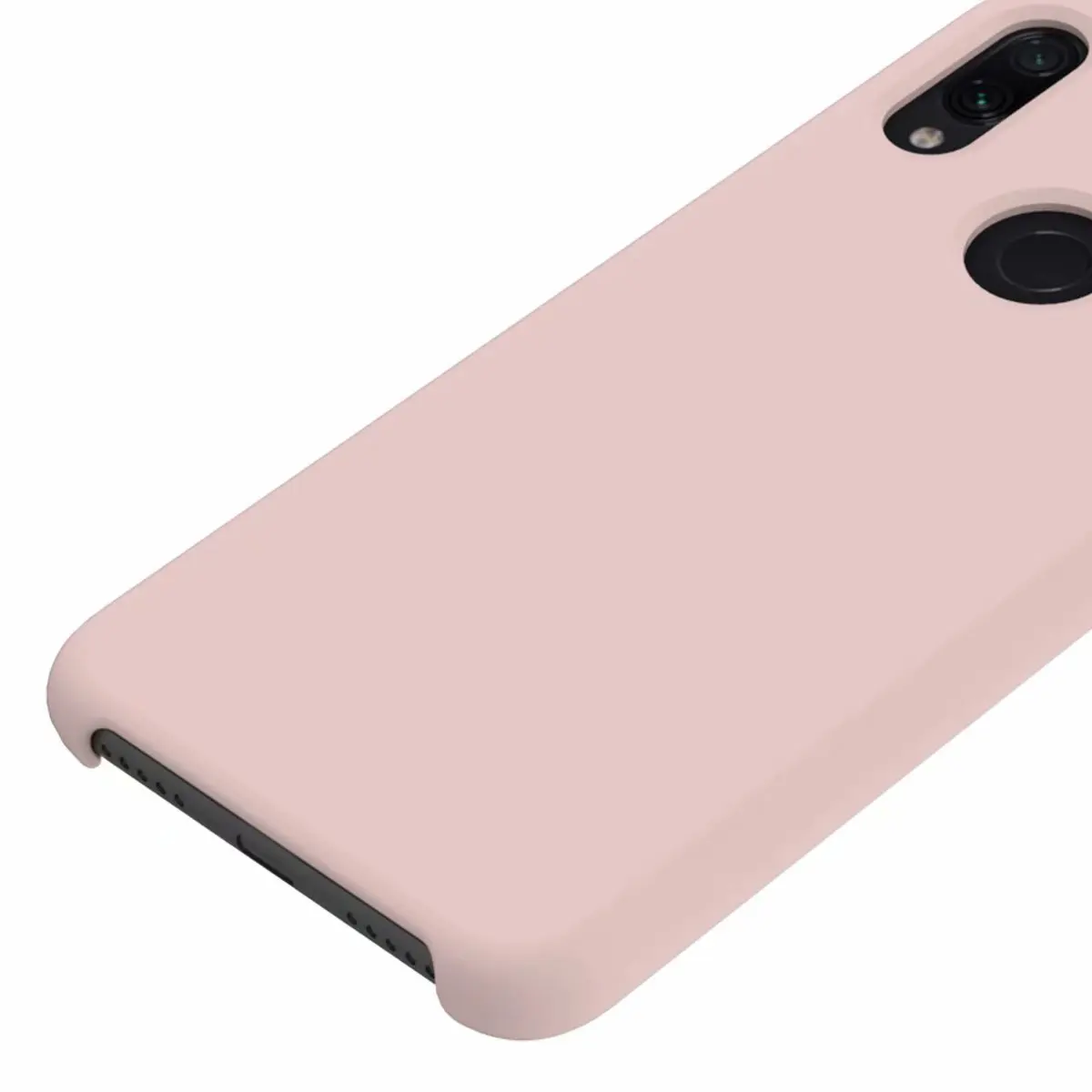 Для Xiaomi Redmi Note 7 чехол из жидкого силикона удобный защитный на заднюю панель для