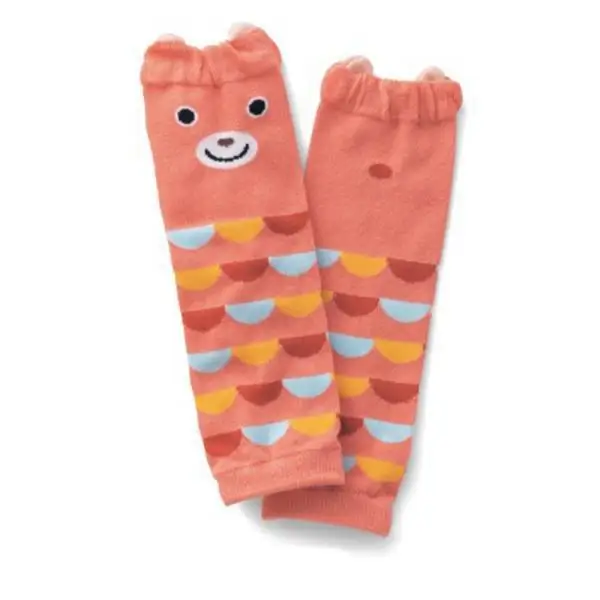 Retail Wholesale Cartoon Air Conditioning Baby Leg Warmers Boys Girls Toddler knee-length Striped Warmer |