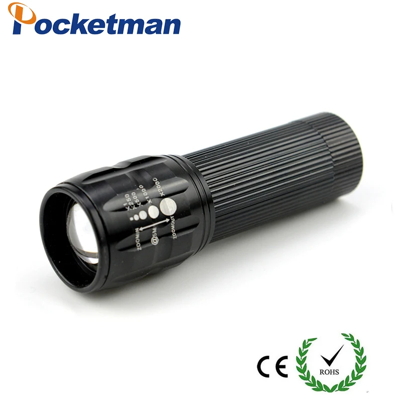 2018 Новый светодиодный фонарик фонарь a de linternas 2000 лм Масштабируемая лампа мини