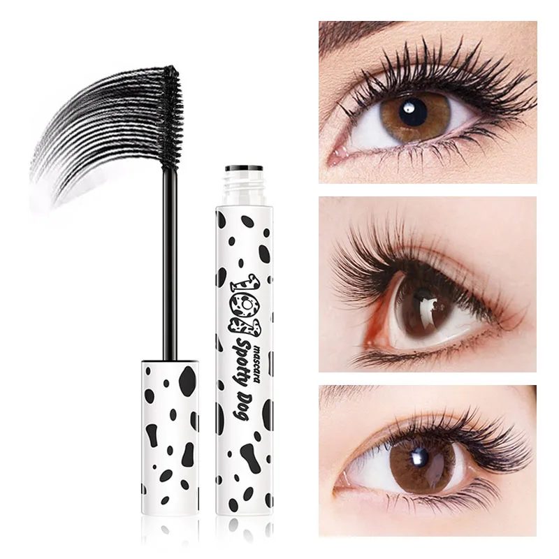1 шт. черная Подкручивающая тушь для ресниц густая Удлиняющая водостойкая с