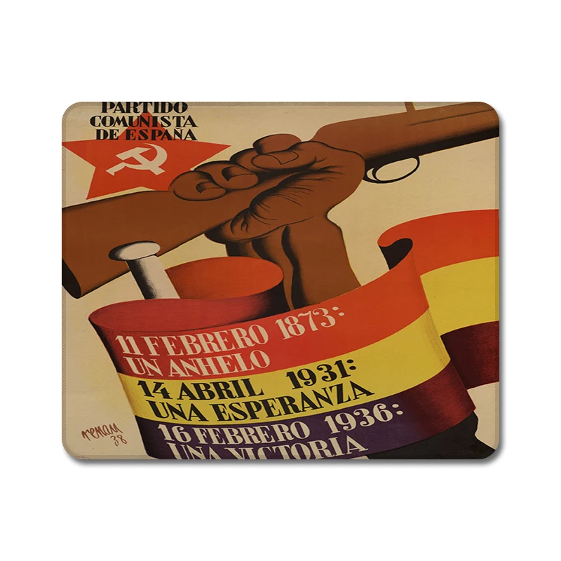 Vintage WW2 Propaganda Nature Rubber Table Mouse Pad Laptop Computer Enclosure Mousepad Mat | Компьютеры и офис