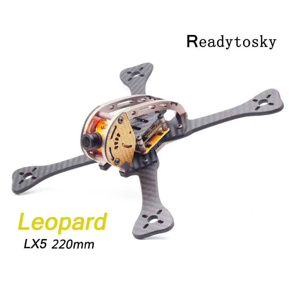 Мини FPV DIY 220 220 мм Квадрокоптер рамка из углеродного волокна с запасной рычаг 4 мм для леопарда Lx5